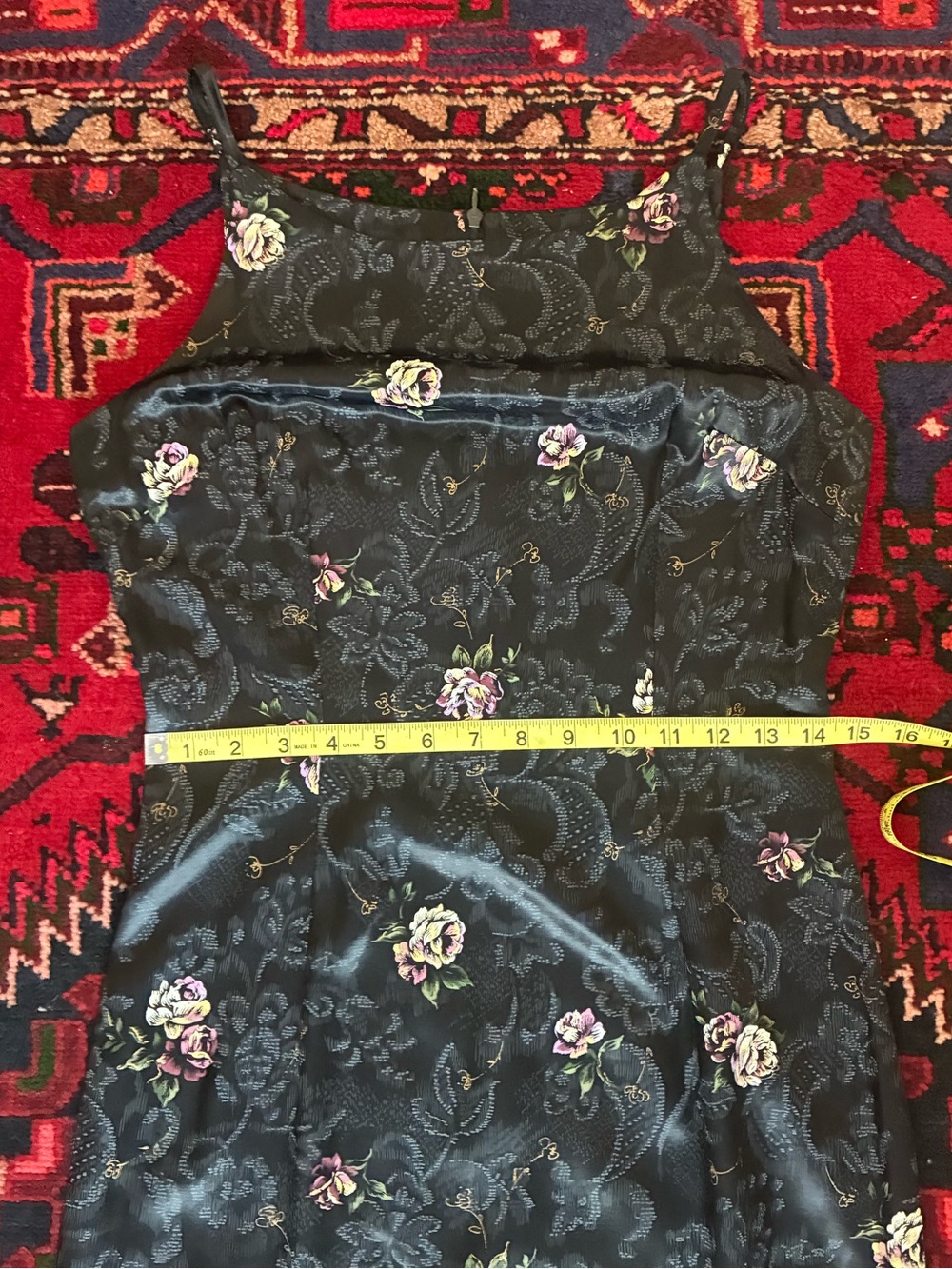 Vintage 90s Y2K All That Jazz Floral Maxi Dress - Picture 8 of 13